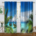 3D high-definition digital printing curtain